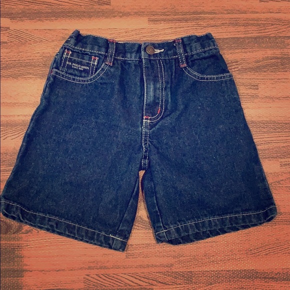 us polo denim shorts